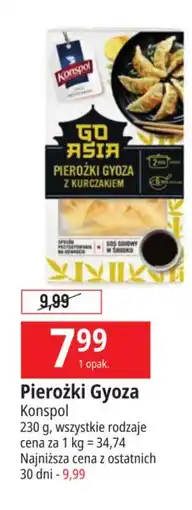 E.Leclerc Pierożki gyoza z kurczakiem + sos sojowy Konspol oferta