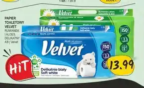 Słoneczko Papier toaletowy Velvet oferta