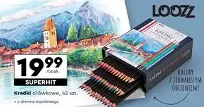 Biedronka Kredki ołówkowe Loozz oferta