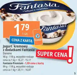 E.Leclerc Jogurt kremowy chrupiący słony karmel Danone Fantasia oferta
