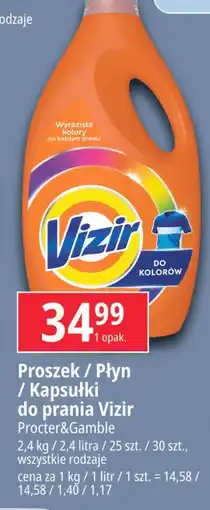 E.Leclerc Kapsułki do prania kolorów Vizir All In One Pods oferta