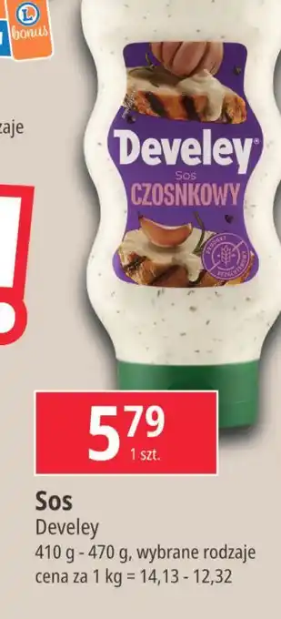 E.Leclerc Sos czosnkowy Develey oferta