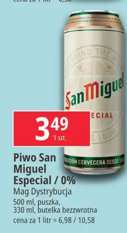 E.Leclerc Piwo San Miguel 0.0 % oferta