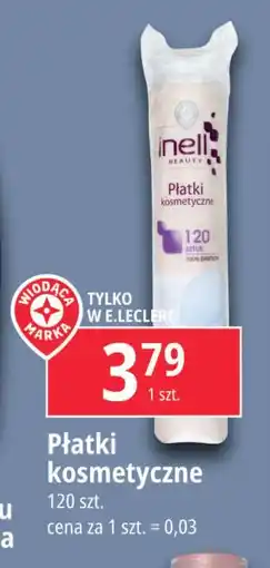 E.Leclerc Płatki kosmetyczne Wiodąca Marka Inell oferta