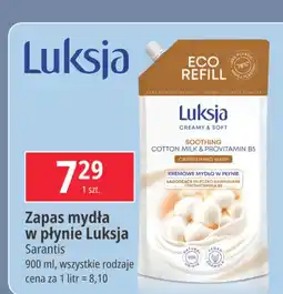 E.Leclerc Mydło w płynie cotton milk & provitamin b5 Luksja Creamy Soft oferta