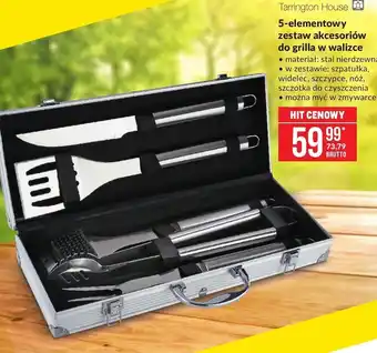 Makro 5-elementowy zestaw akcesoriów do grilla w walizce oferta