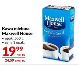 Makro Kawa mielona Maxwell House, 500 g oferta