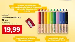 Lidl Kredki akwarelowe Crelando oferta