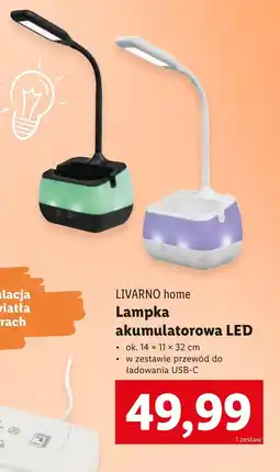 Lidl Lampa LED Livarno oferta