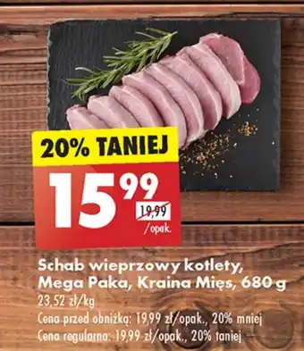 Biedronka Schab wieprzowy Kraina Mięs oferta