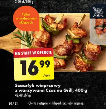 Biedronka Szaszłyki Czas na grill oferta