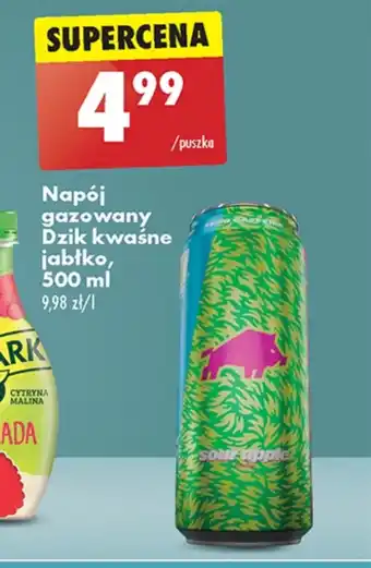 Biedronka Napój gazowany Dzik oferta