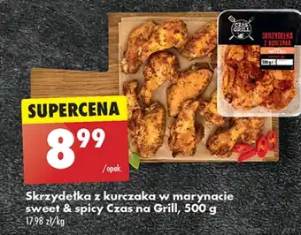 Biedronka Skrzydełka z kurczaka Czas na grill oferta