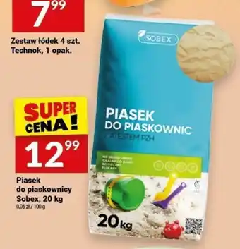 Twój Market Piasek do piaskownicy Sobex, 20 kg oferta