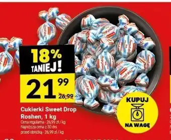 Twój Market Cukierki Sweet Drop Roshen, 1 kg oferta