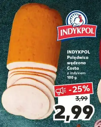 Kaufland Polędwica wędzona costa 1 KG oferta