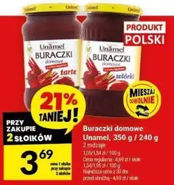Twój Market Buraczki domowe Unamel, 350 g / 240 g oferta