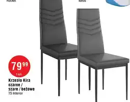 E.Leclerc Krzesło kira szare Ts Interior oferta