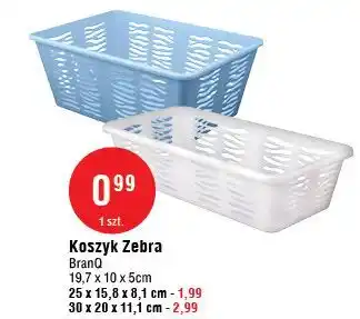 E.Leclerc Koszyk zebra 19.7 x 10 5 cm Branq oferta