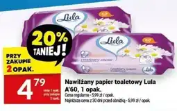 Twój Market Nawilżany papier toaletowy Lula A'60, 1 opak. oferta