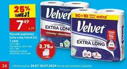Twój Market Ręcznik papierowy Extra Long Velvet A'2, oferta