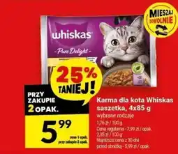 Twój Market Karma dla kota Whiskas saszetka, 4x85 g oferta