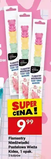 Flamastry Niedźwiadki Pastelowa Wieża Kidea