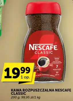 Groszek KAWA ROZPUSZCZALNA NESCAFE CLASSIC 200g oferta
