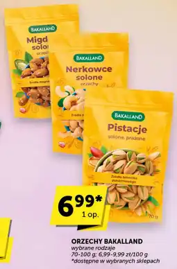 Groszek ORZECHY BAKALLAND 70-100g oferta