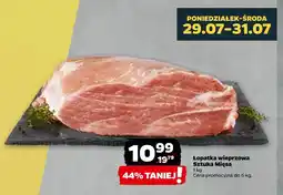 Netto Łopatka wieprzowa Sztuka Mięsa Netto oferta
