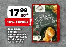 Netto Tulip z nogi kaczki w przyprawach wolno gotowany Sztuka Mięsa Netto oferta