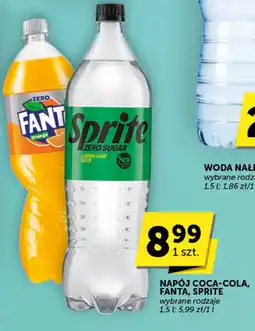 Groszek NAPÓJ COCA-COLA, FANTA, SPRITE 1,5l oferta