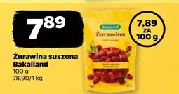 Netto Żurawina całe owoce Bakalland oferta