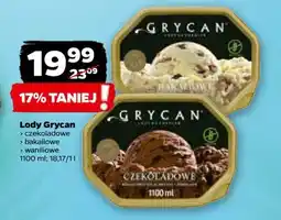 Netto Lody czekoladowe Grycan oferta