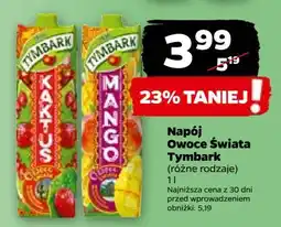 Napój kaktus Tymbark Owoce Świata
