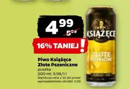 Netto Piwo Książęce Złote Pszeniczne oferta