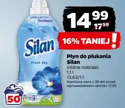Netto Płyn do płukania fresh sky Silan Classic oferta