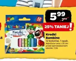 Netto Kredki 12 kolorów Moje Bambino oferta