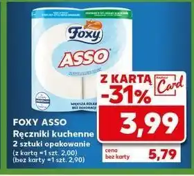 Kaufland Ręcznik papierowy Foxy Asso oferta