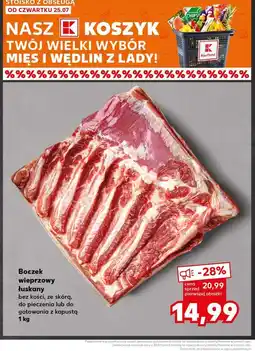 Kaufland Boczek wieprzowy łuskany oferta