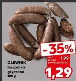 Kaufland Kaszanka gryczana Olewnik oferta