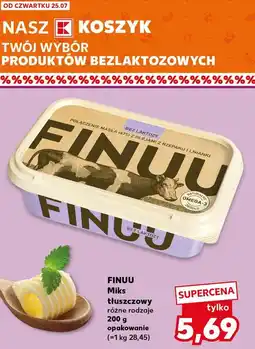 Kaufland Miks do smarowania bez laktozy Finuu Klasyczne oferta