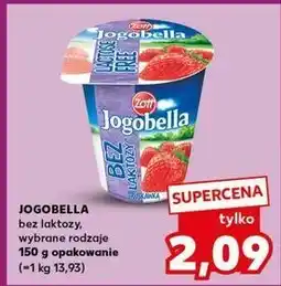 Kaufland Jogurt truskawka Zott Jogobella Bez Laktozy oferta