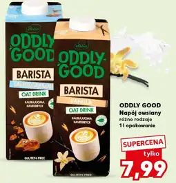 Kaufland Napój owsiany barista wanilia Valio Oddly Good oferta