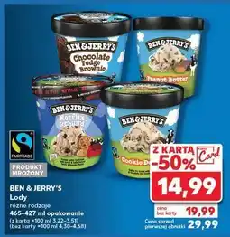 Kaufland Lody cookie dough Ben & Jerry's oferta