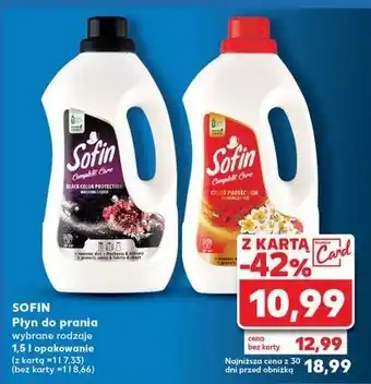 Kaufland Płyn do prania color protection Sofin Complete Care oferta