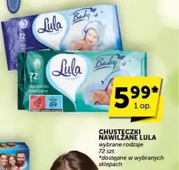CHUSTECZKI NAWILŻANE LULA 72szt