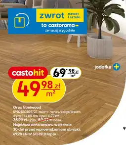Castorama Gres Noelwood m^2 oferta