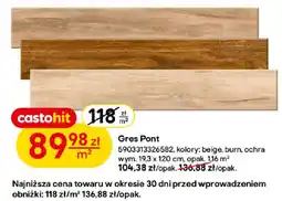 Castorama Gres Pont m^2 oferta