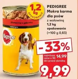Kaufland Karma dla psa Pedigree oferta